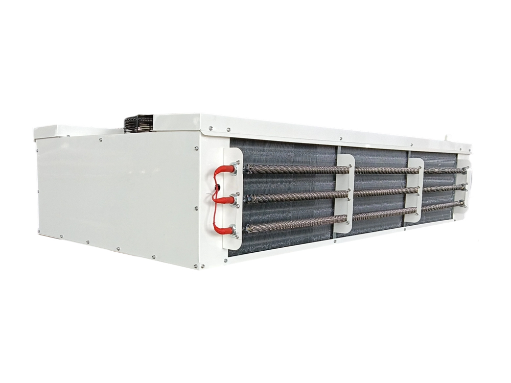 Tubum calefactivum externae fibulatae aeris frigidioris