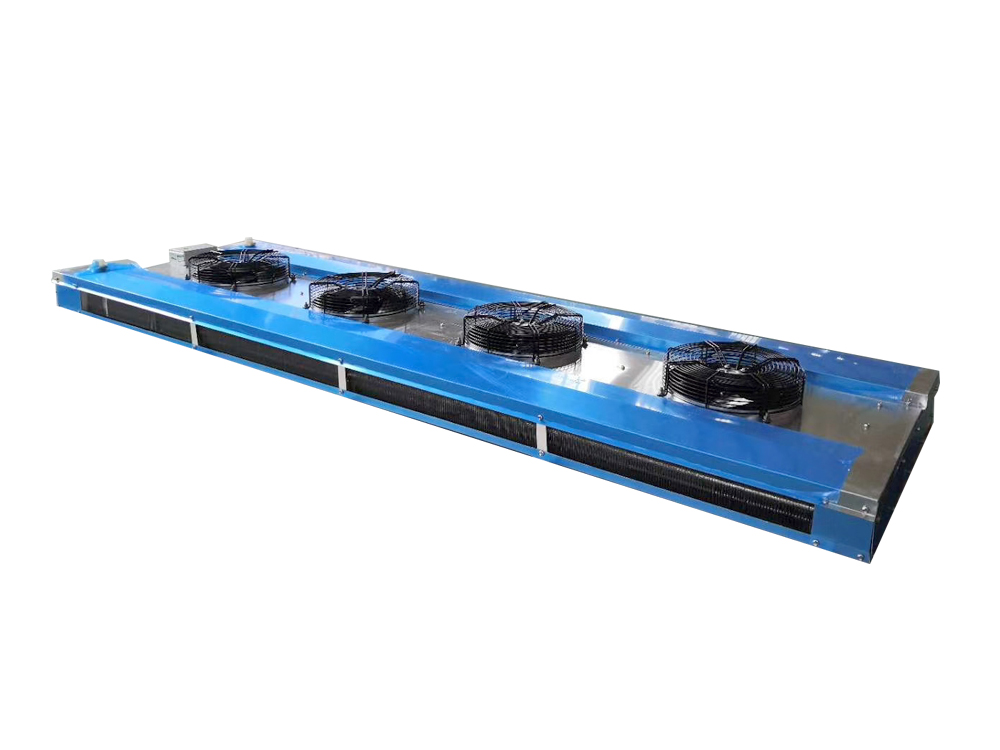 Aluminium habitationi, aëris exitus duplex, extenso, tenuiore, aere munito