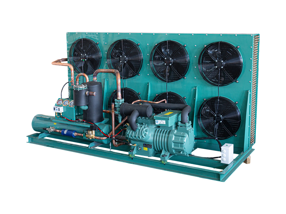 30HP duos scaena compressor aperta sarcina densante unit